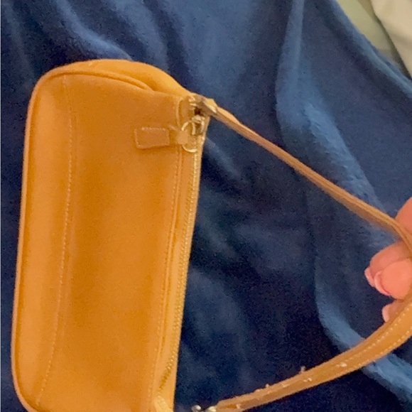 Coach Handbags - Vintage Coach 7785 Tan Leather Mini Shoulder Bag 1994 USA Made